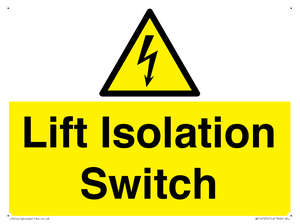 Lift Isolation Switch